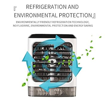 Ventilador de aire acondicionado móvil 3 en 1 humidificador Mini ...