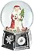 Spode Christmas Tree Musical Santa Snow Globe, Large