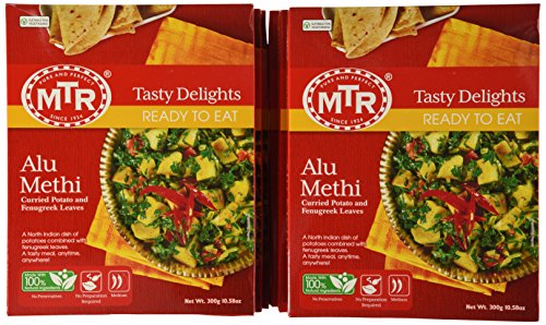 MTR Alu Methi, 10.58-Ounce Boxes (Pack of 10)