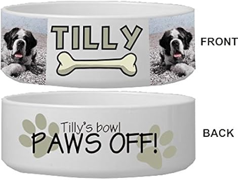 personalised dog bowls amazon