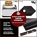 14 Piece Complete Set - Stove Burner Covers - 8 Gas Stove Burner Liners - 2 Grill Mats - 4 Sandwich Toaster Bags - Grill Accessories - Grill Mat Non Stick - Gas Stove Burner Covers, Stove Cover Master