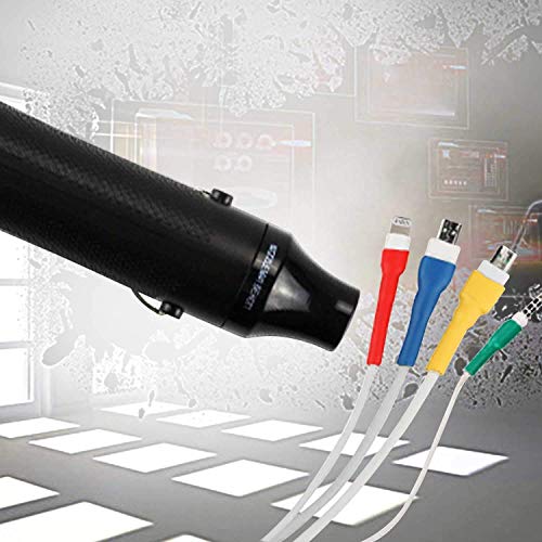 2PCS Heat Gun Electric 300W Dual Temperature Portable Hot Air Gun for DIY Craft Embossing, Shrink Wrapping PVC, Drying Paint, Clay, Rubber Stamp, Multi Function Hand-hold Heat Tools