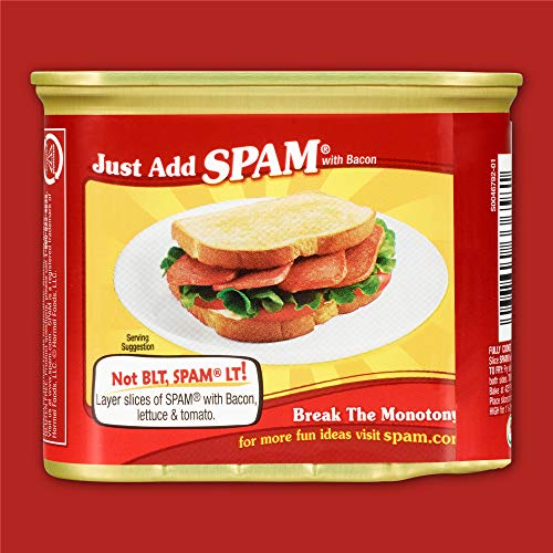 Spam with Real Hormel Bacon, 12 Ounce Can Buy Online in UAE. spam Products in the UAE See