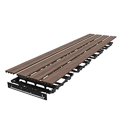 InstaDeck® Outdoor Flooring Tropical Walnut Kit