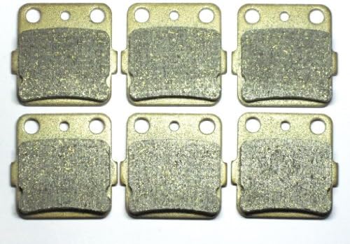 Master Chen Front Rear Brake Pads Brakes for Honda ATV ATC200X ATC 200 X 1986-1987