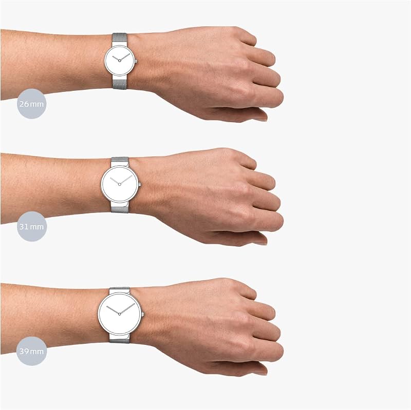 Donna Analogico Quarzo Classic Orologio con Cinturino in Acciaio inossidabile Cinturino e Vetro zaffiro 12934-000