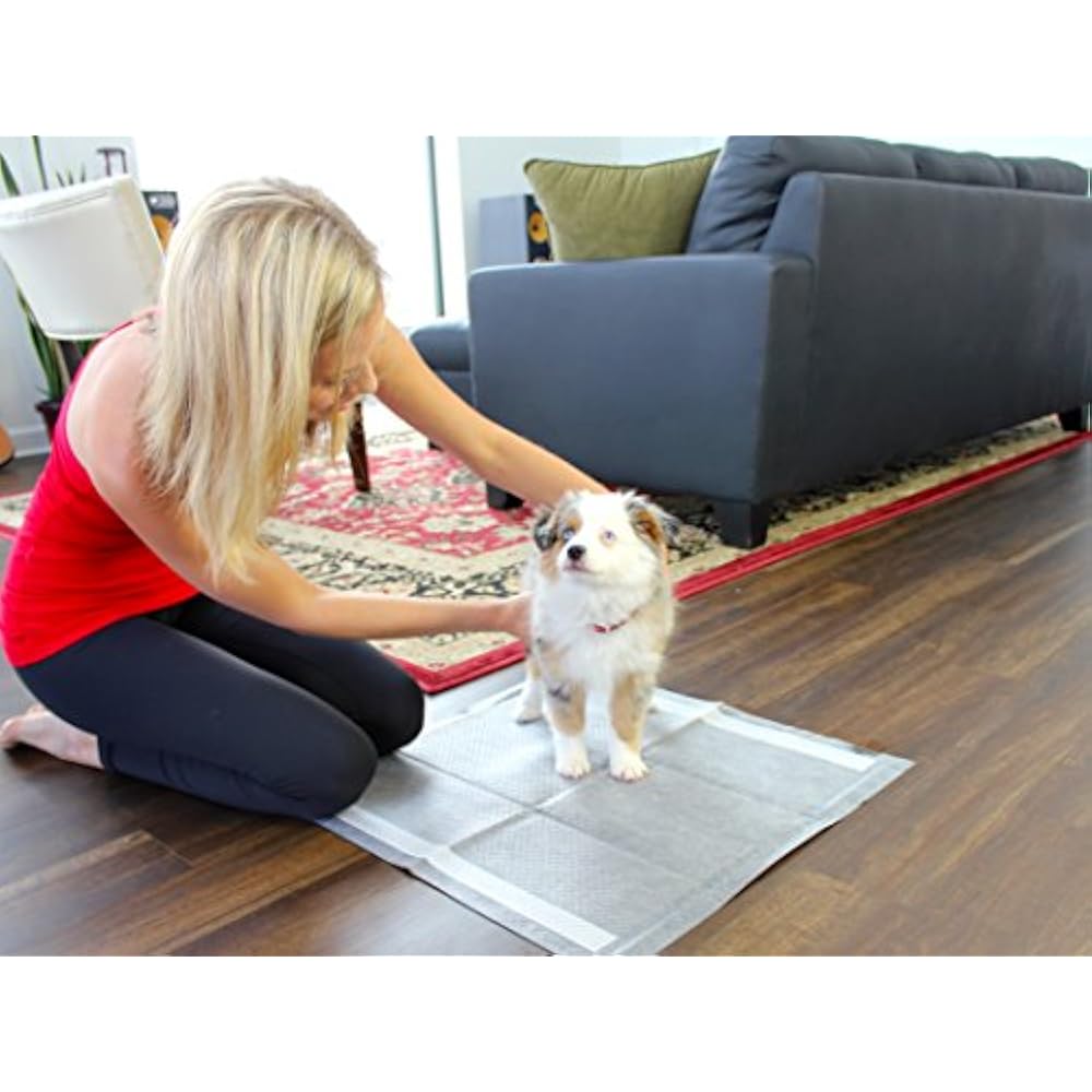 Top Dog Black Premium Puppy Pad And Training Pads With QuickDry Odor