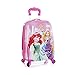 Disney Princess Heys Rolling Luggage Case [Cinderella, Rapunzel and Ariel]