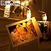 Homo Trends Photo Clips Led 40 Pack with String Rope free as a Gift | Led Art clips Best for Photos, Cards, Memos, Art Work & Birthday Parties by
