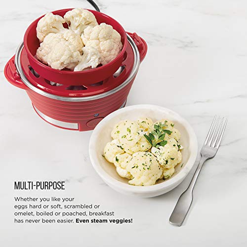 image for Chefman Electric Egg Cooker Boiler, Rapid Egg-Maker & Poacher, Food & 