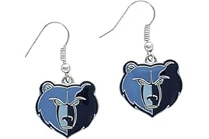 AMINCO NBA Memphis Grizzlies Logo Dangler Earrings