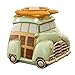 Scentsationals Wax Melt Warmer, Wax Warmer for Scented Wax Melts - Retro Collection Vintage Surf Woody Wagon - Candle Wax Melter for Fragrance Cubes and Tarts