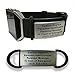 Multi-purpose Waterproof Black Safety Alert ID Bracelet - Free Engraving - Hypoallergenic Silicone Attachment with 30mm Plate - Runners ID - Fitness ID - Triathletes ID - Religious ID - Kids ID