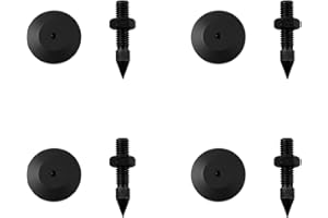 TAODAN 4PCS Speaker Isolation Spikes M8 Speaker Anti Vibration Spikes CD Amplifier Anti Slip Shock Absorbing Feet Nails for T