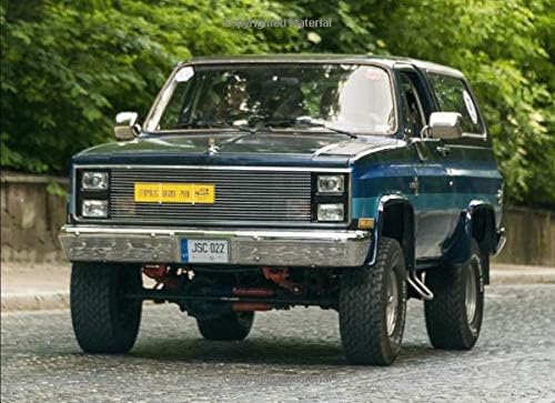 Chevrolet Blazer K5: 120 pages with 20 lines you can use as a journal or a notebook .8.25 by 6 inches.