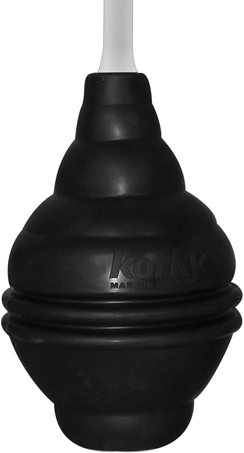 Korky 96-4AM Telescoping T-Shaped Handle BeehiveMAX Universal Plunger, Black - - 