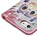 iPhone 7 Case,iPhone 8 Case,Durable Kickstand Magnetic Wallet Case with Inner Rubber Bumper Shock Absorbent Scratch Resistance Credit Card Holder Book Case Xmas Birthday Gift for Apple iPhone 7-Bird