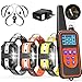Veckle Dog Training Collar, 2020 Upgraded Rechargeable Shock Collar for 3 Dogs Waterproof Dog Shock Collar with Remote, Beep, Vibration Dog Static Collar for Large Medium Dogs with Charger Adapter