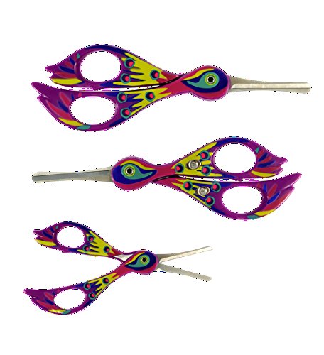 Pylones Nathan Scissors Rounded Tips Purple
