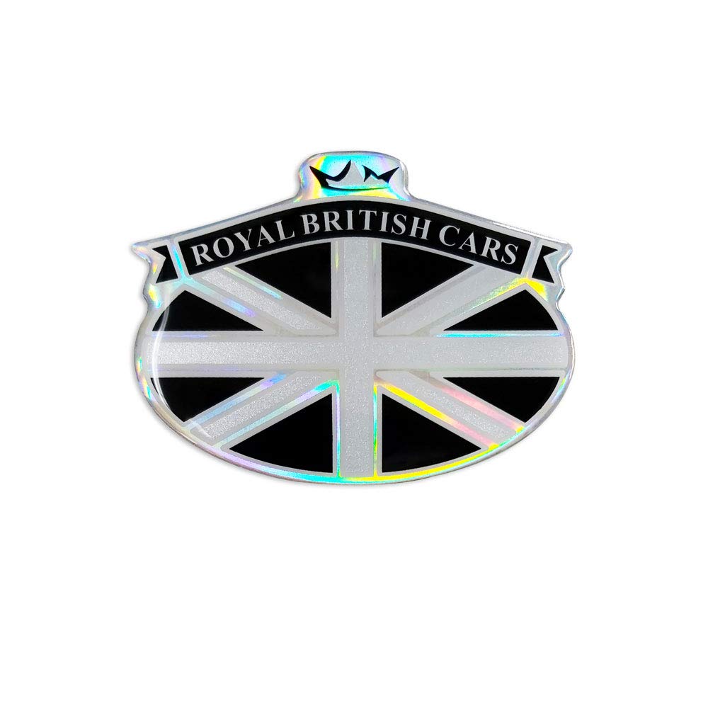 4R Quattroerre.it 3D Sticker Royal British Cars Emblem