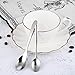 Coffee Spoon, Stainless Steel Spoon Set Mixing Spoon Ice Cream Spoon Long Spoon Iced Tea Spoon Coffee Spoon Dessert Spoon Milkshake Spoon,Set of 2(Ice spoon) primary