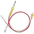 METER STAR Outdoor Patio Heater M6*0.75 Head Thread With M8X1,M9X1 End Connection Nuts Thermocouple (M8X1-410mm-two nuts(Parameters Look Photo))