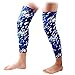 COOLOMG Basketball Knee Pads for Kids Youth Adult Compression Knee Pads Sports Volleyball Football 1 Pair Blue Navy XS