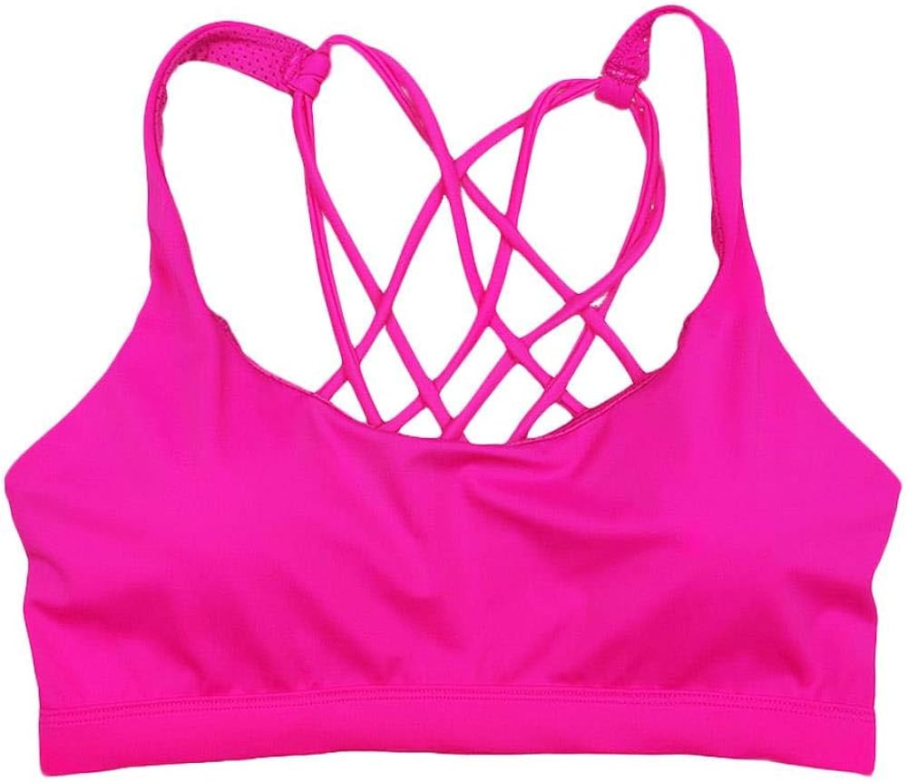 Damen Sport BH Ohne Bügel - Gepolstert Mit Y-Rücken & Atmungsaktiv