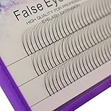 Scala 8/9/10/11/12/13/14/15mm Handmade Grafted Individual False Eyelashes Natural Long Eye Lashes Cluster Extension Makeup Beauty Health Fake Eyelashes(11mm)