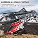 Rainbrace Toy Remote Control Helicopter for Kids Adults, 3.5 Channel RC Helicopter with Altitude Hold and Gyro Stabilizer, Sturdy Alloy Mini Helicopter Toys Kids Boys Red