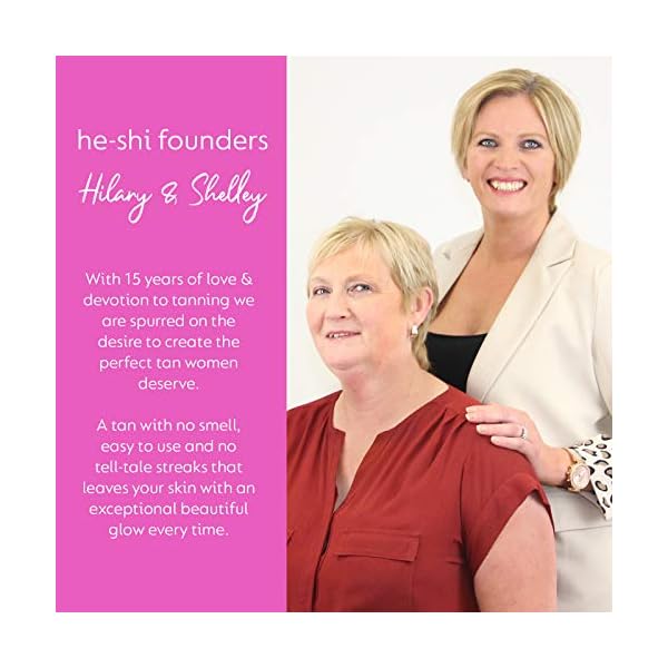 He-Shi Luxury Velvet Tanning Mitt - Double Sided Fake Tan Applicator Glove - Reusable and Washable Tan Mitt - Smooth…