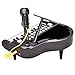 Mallya 24 Keys Keyboard Kids Toy Piano with Microphone - Black
