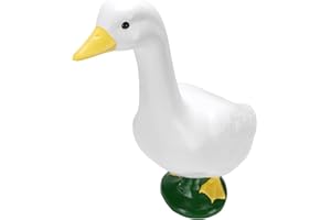 23 Inch Lifelike Large Porch Goose, Pastoral Goose Decor Lovely Porch Decor for Yard Patio Garden Outdoor Spaces