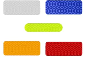 Reflective Stickers - 50 PCS High Visibility Reflective Tape Waterproof Reflective Strips Bulk Safety Reflective Tape for Car