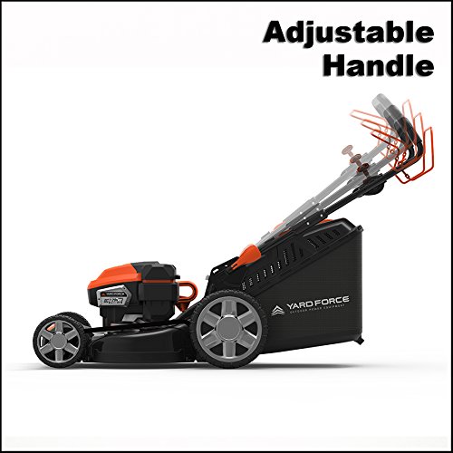 Yard Force YF120vRX Self-Propelled Torque-Sense Battery Electric Lawn