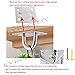 FYTRONDY Screws Mount Stainless Steel Ceiling Hook Hanger (4 in Pack)
