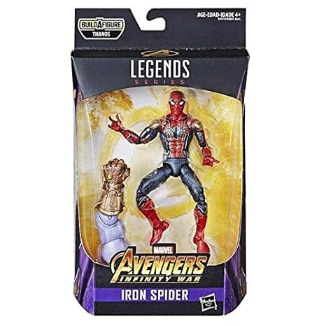 iron spider marvel legends infinity war