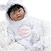 Paradise Galleries Reborn Baby Doll Like Real Life AsianBaby Doll, Chilly Lily, Girl Doll Crafted in Soft Vinyl and Weighted Body, 19 inch