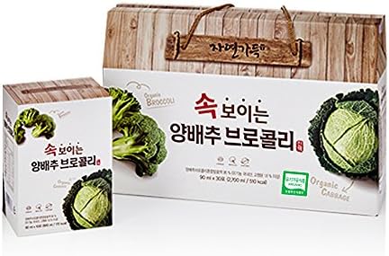JAYEON GADEUK Organic Cabbage and Broccoli Juice 30 packs