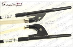 Top D Z Strad #2602 Bass Bow Carbon Fiber Braided German Type 3/4