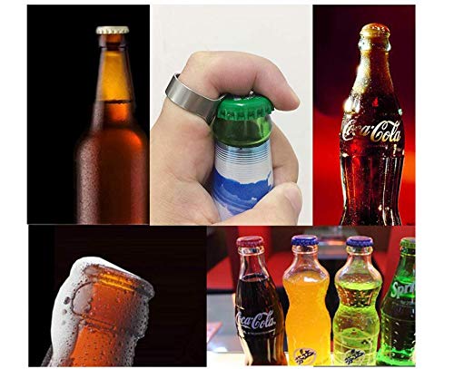 Beer Bottle Opener,Stainless Steel Bottle Opener,Ring Bottle Opener Best Bottle Openers Pack of 22mm (8 pack)