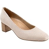 Trotters Women's Pump, Ivory Snake, 8 Wide