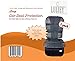 Luliey Car Seat Protector (2-Pack) CarSeat Cover Pad for Child, Baby Car Seats & Dog Mats - Protects Automotive Vehicle Cloth Upholstery or Leather Seats from Dust & Dirty Shoes.