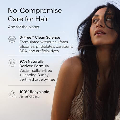 Briogeo Don't Despair, Repair! Deep Conditioning Mask | Protein + Moisture Balance Conditioner for Dry, Damaged, Color-Treated Strands | Vegan & Cruelty-Free