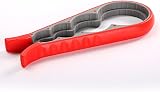 Otstar Jar Opener and Bottle Opener Red Non-Slip Ergonomic Handle