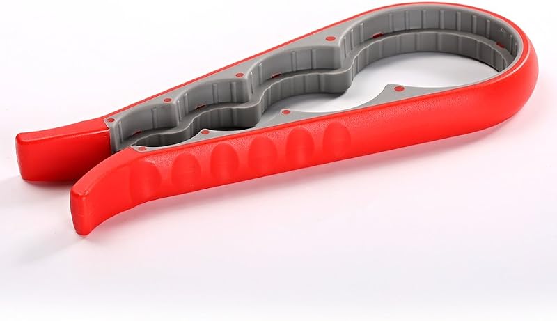 Otstar Jar Opener and Bottle Opener Red Non-Slip Ergonomic Handle