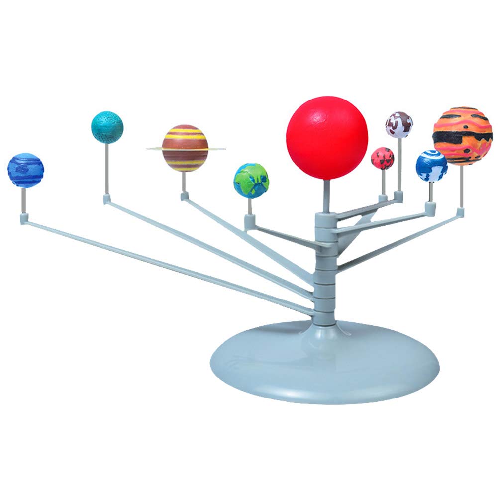 Solar System DIY ModelAstronomical Ball DIY Assembly Science Educational Toy, Hztyyier 31 * 12cm Astronomy Model for Children Puzzles, Jigsaw Puzzles, Diy Educational Toys
