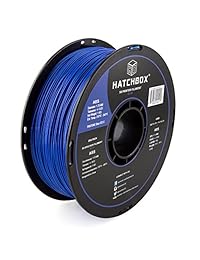 HATCHBOX abs 1kg1.75 blu ABS 3d impresora 3d filamento carrete, dimensional Precisión +  0,05 mm, 1 kg, 1,75 mm, Azul, Azul, 1