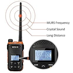 Retevis RB27V MURS Radio, 2 Way Radios Walkie