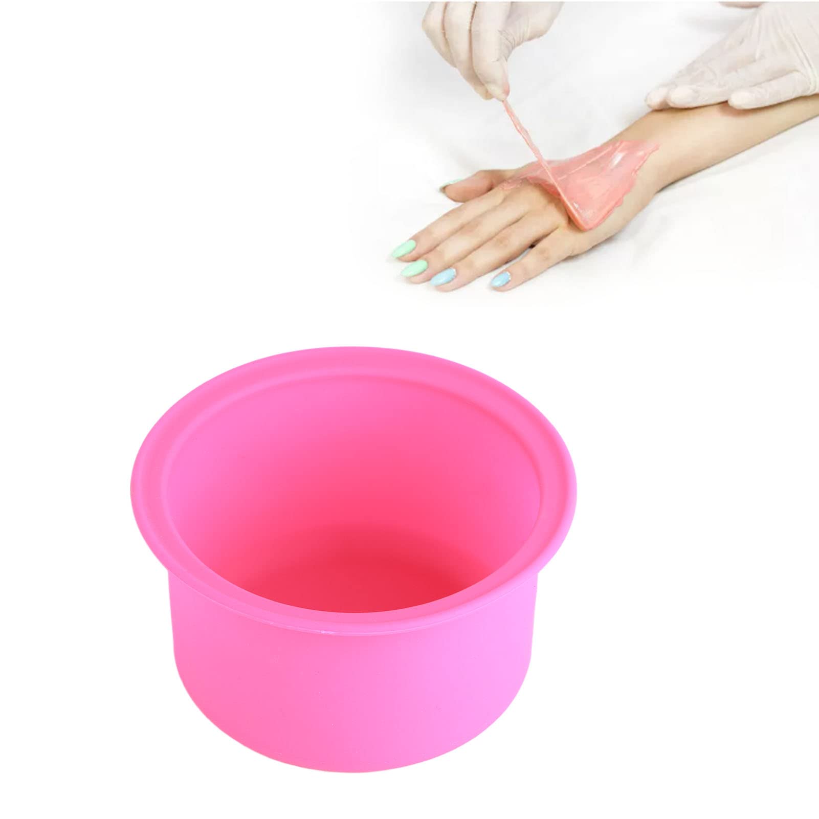 Wax Warmer Replacement Pot Silicone Heat Resistant Wax Heating Machine Inner Pot for Hair Remover Machine Home Waxing